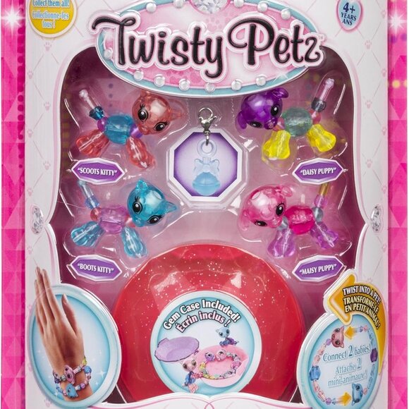 NWT Series 1 Twisty Petz Kitties and Puppies Babies Bracelet Set - Picture 1 of 9